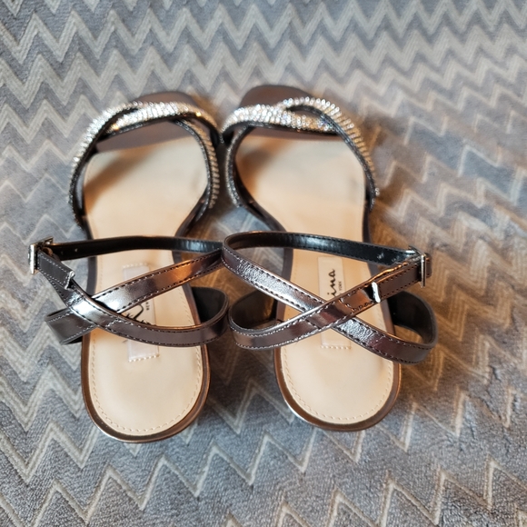 Nina New York strappy rhinestone sandals - Picture 3 of 8